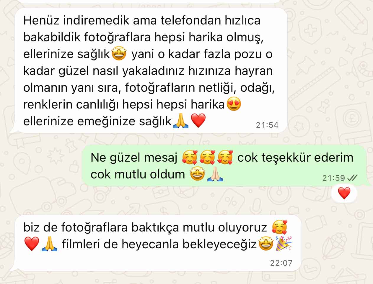 WhatsApp yorumu